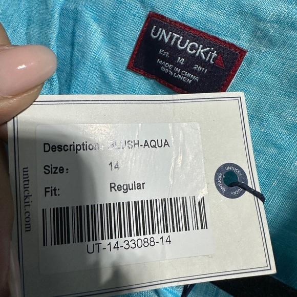 Untuckit | Linen Button Up - Picture 5 of 5